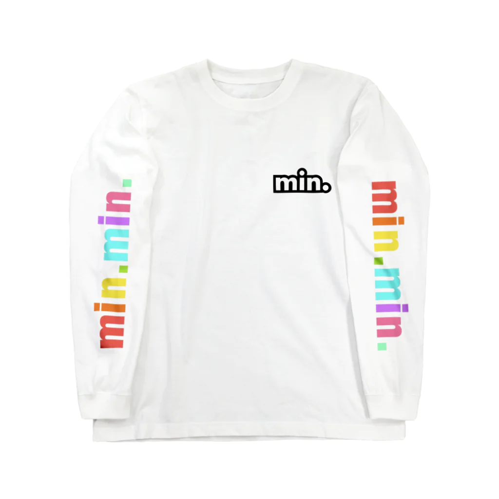 min.のからふるな袖だねぇ。 Long Sleeve T-Shirt