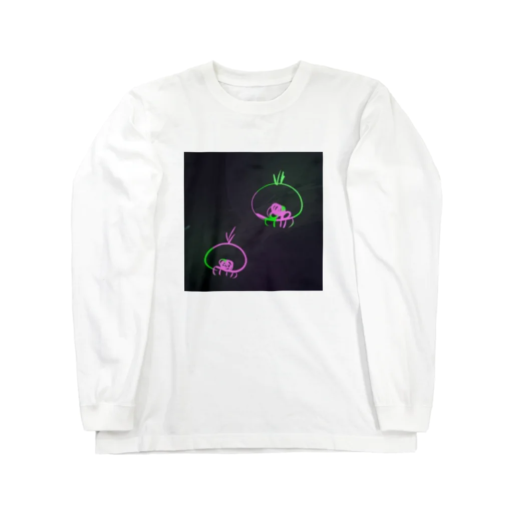 ☔️の未知の生物A ロングスリーブTシャツ