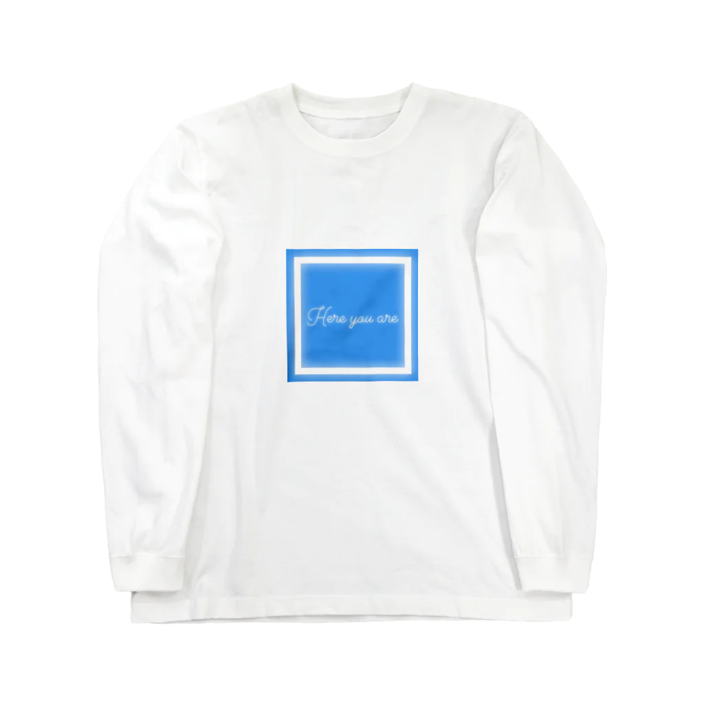 _pop__716のhere you are Long Sleeve T-Shirt