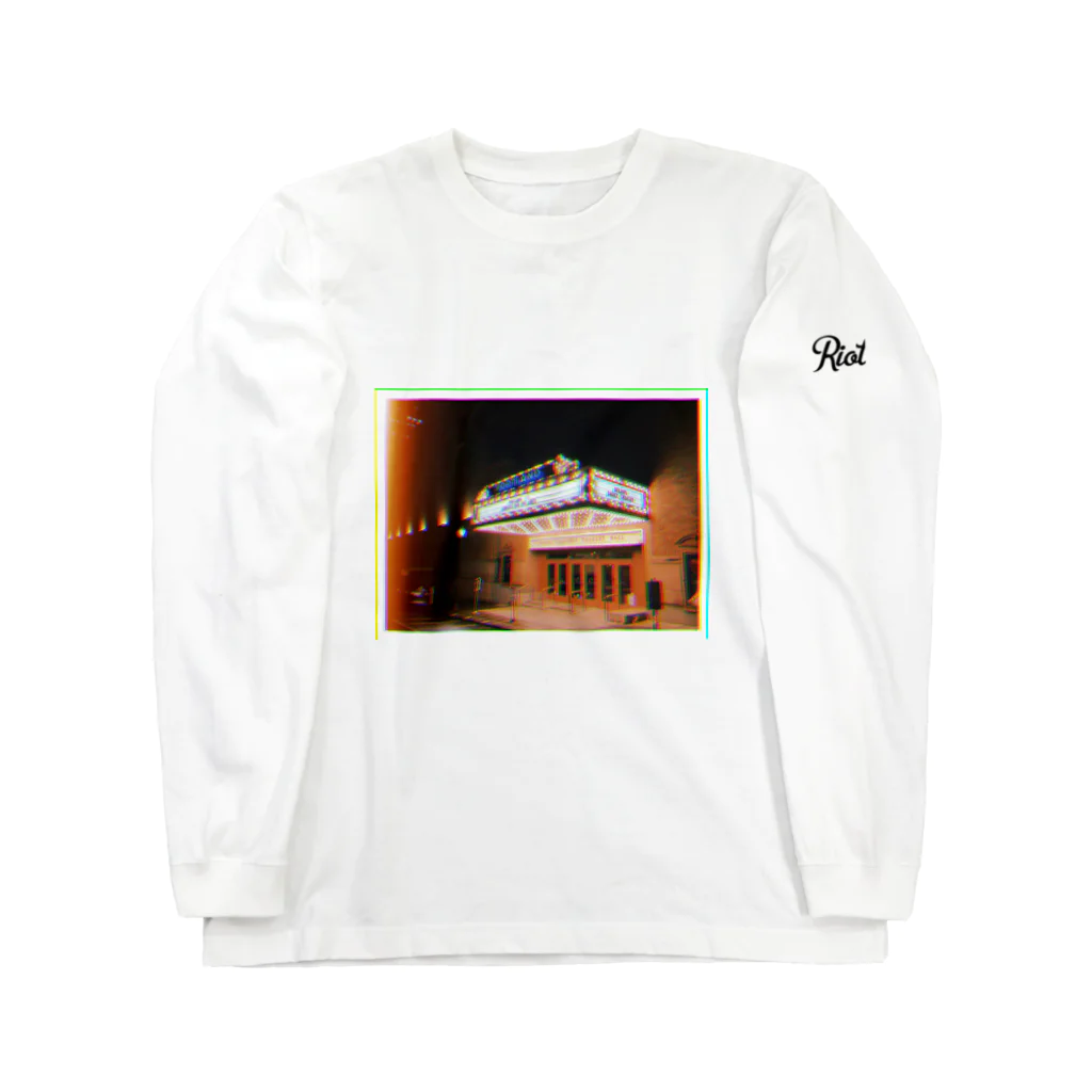 RXRのRiot  『American　theater』 Long Sleeve T-Shirt