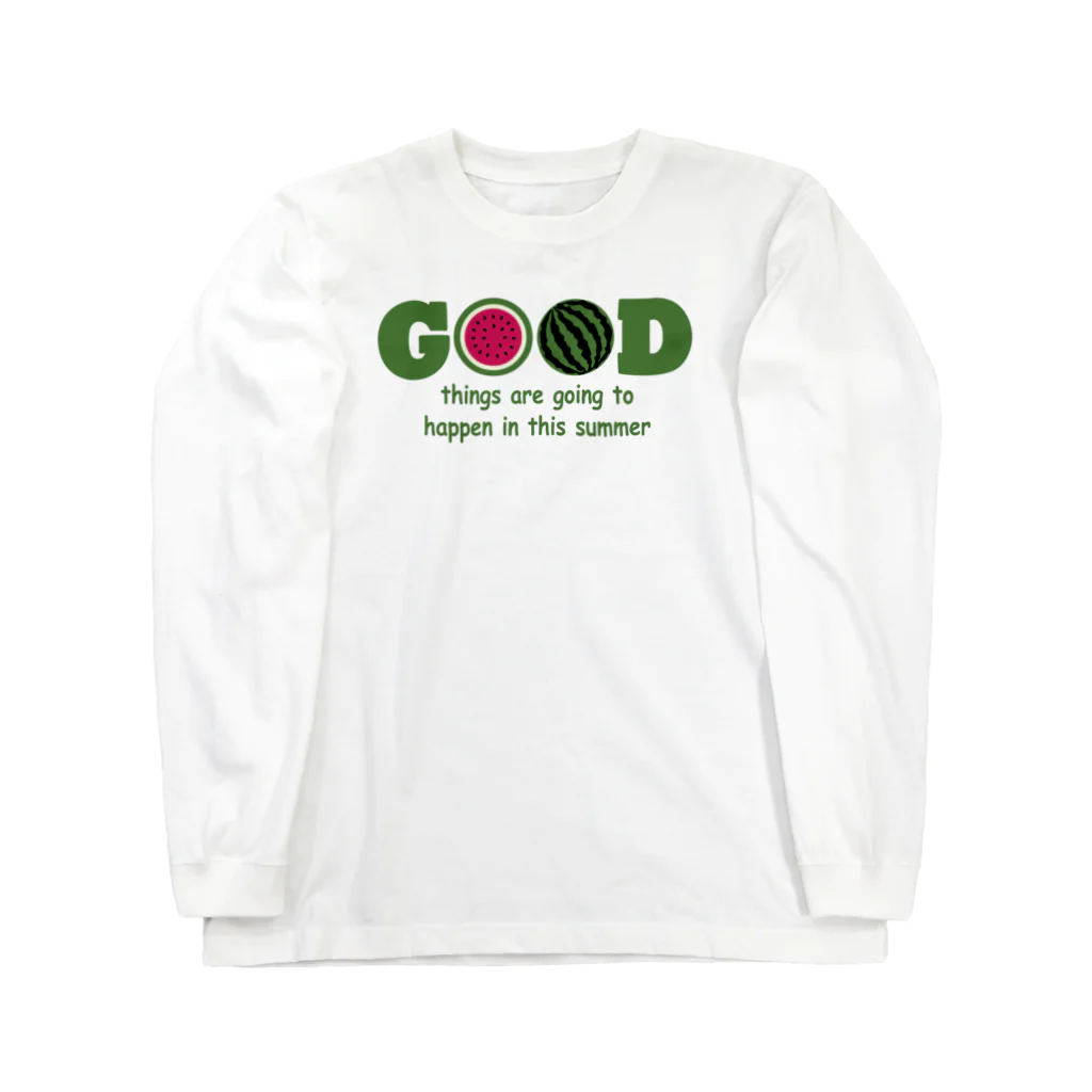 キッズモード某のこの夏いい事あるよ Long Sleeve T-Shirt