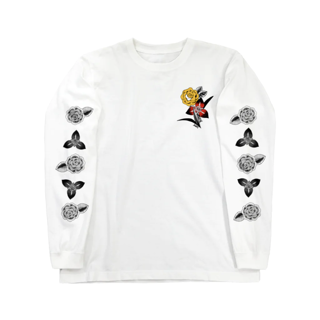 パリーンの花 ロングスリーブTシャツ