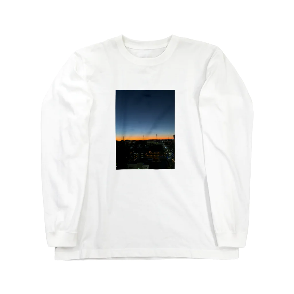 MATSUの行徳の朝日 Long Sleeve T-Shirt