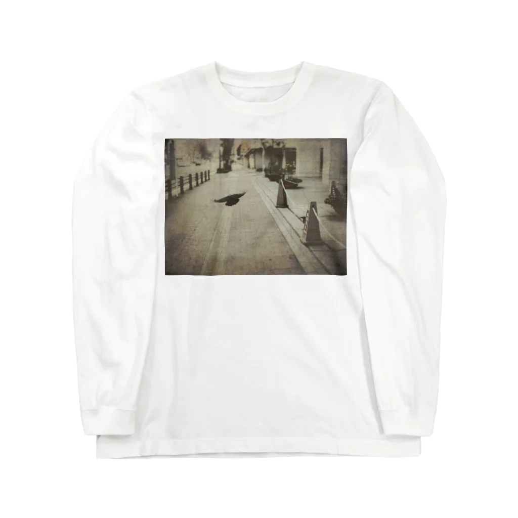 hiroshi_fujiの明烏 Long Sleeve T-Shirt