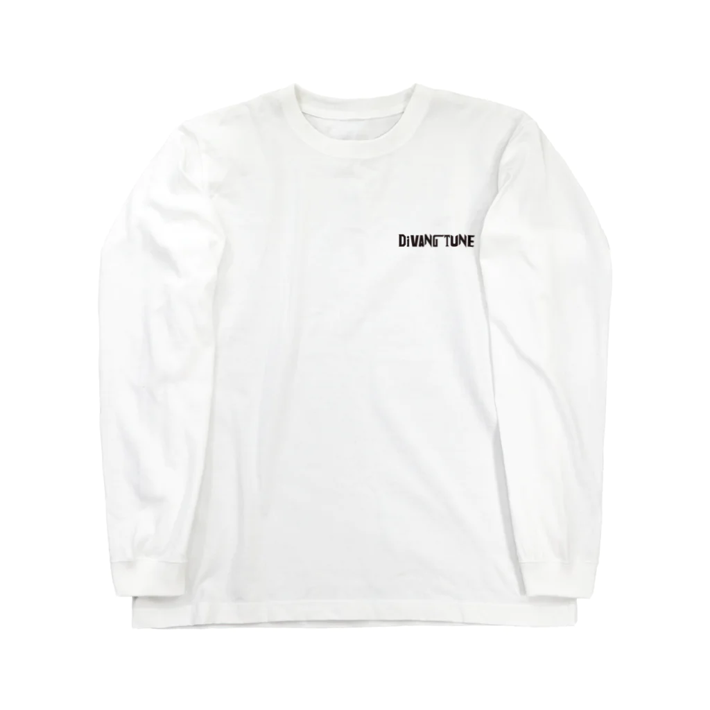 DiVANG  TUNEのフライヤーロンT(ホワイト) Long Sleeve T-Shirt