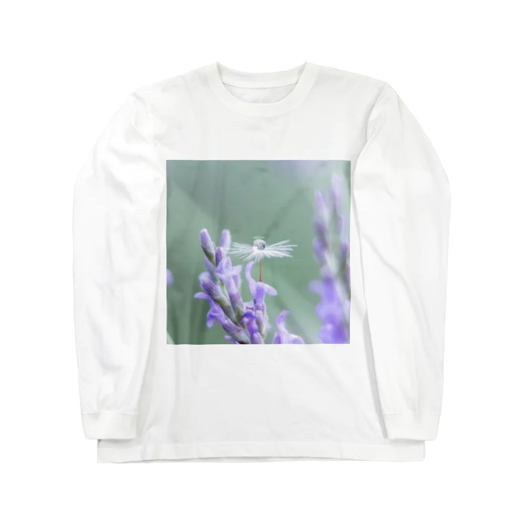 PhotoAtelier AileのAngel of Lavender (170702) ロングスリーブTシャツ