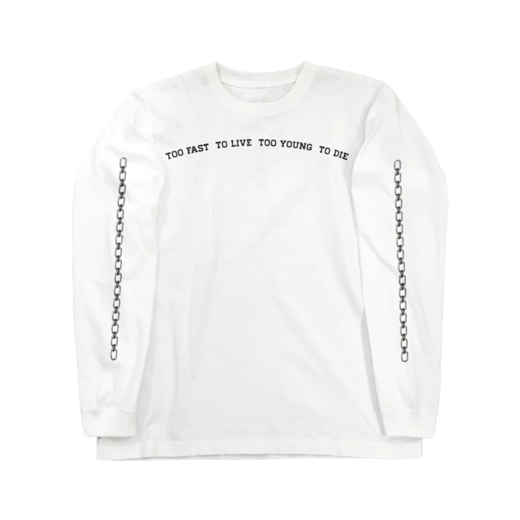 Original Baddie Club の too fast to live too young to die Long Sleeve T-Shirt