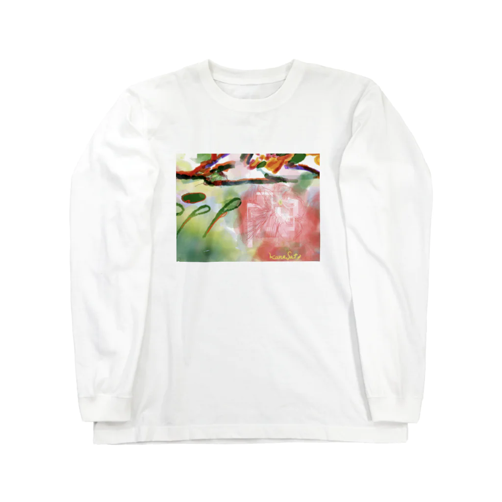 St.SKのFlowers in OZE ロングスリーブTシャツ