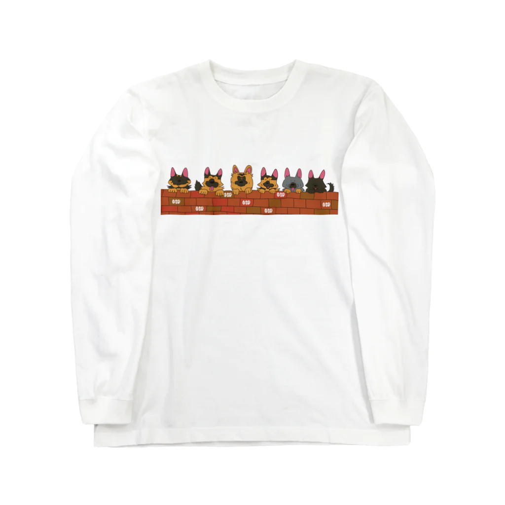 Galore+++ガロアのシェパ集合 Long Sleeve T-Shirt