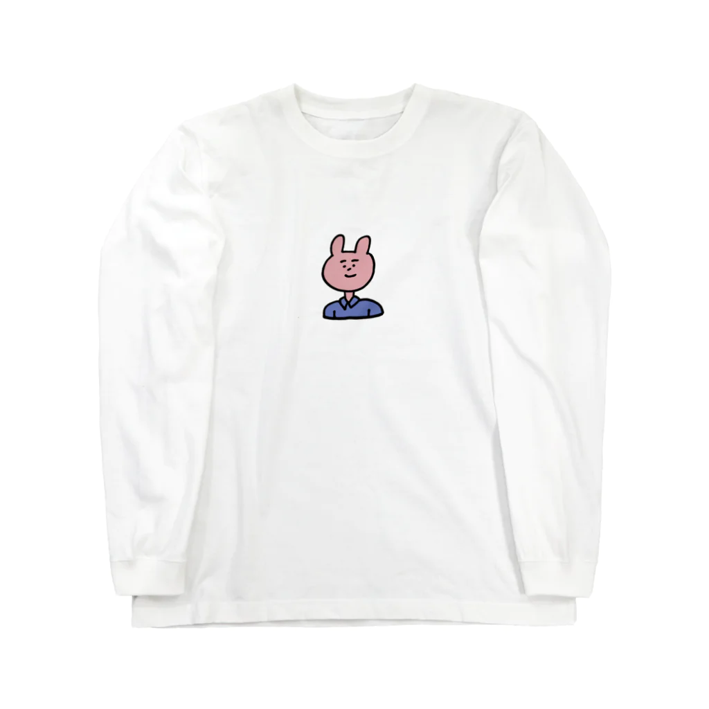 uema_0129のうさ人間 Long Sleeve T-Shirt