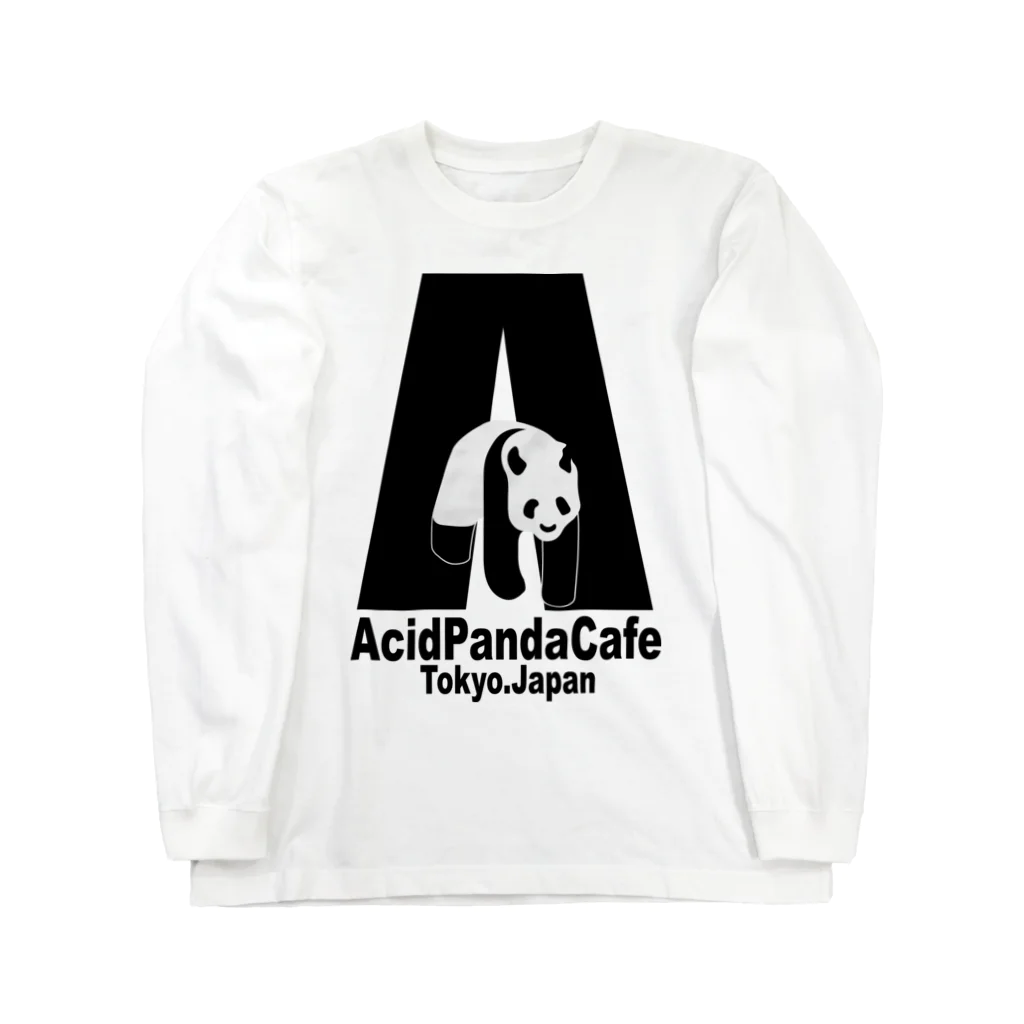 アシパン学園購買部のACID PANDA CAFE ロングスリーブTシャツ