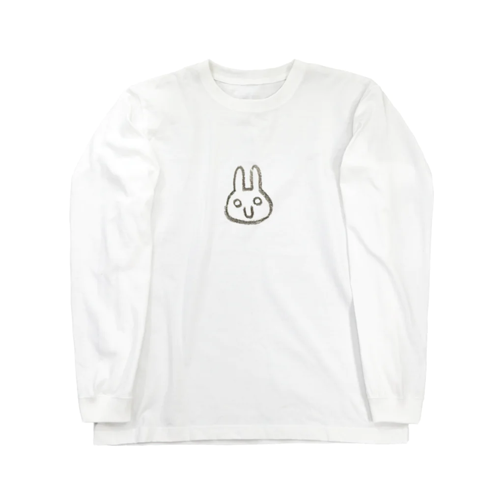 ねずはむのしょっぷのいい気分うさぎ Long Sleeve T-Shirt