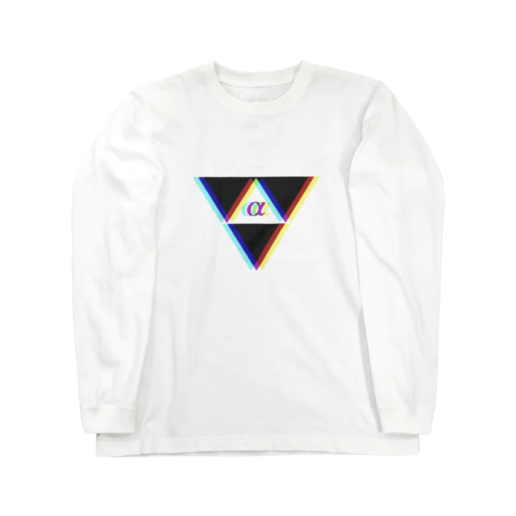 akariのtriangle=α ロングスリーブTシャツ