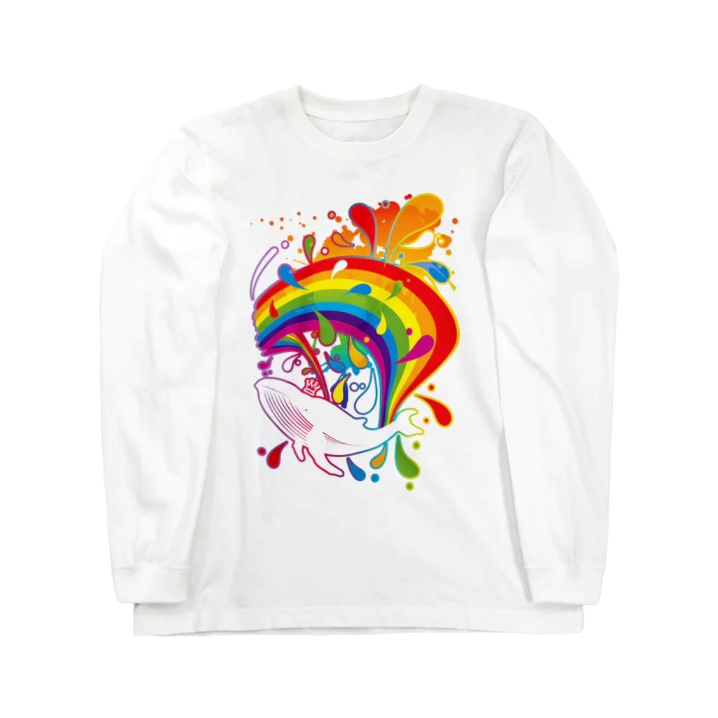 AURA_HYSTERICAのWHALE_OF_A_TIME Long Sleeve T-Shirt