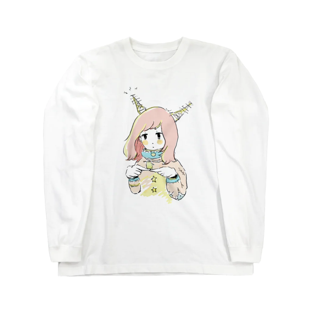 ゆ。のアンテナちゃん♪ ロングスリーブTシャツ