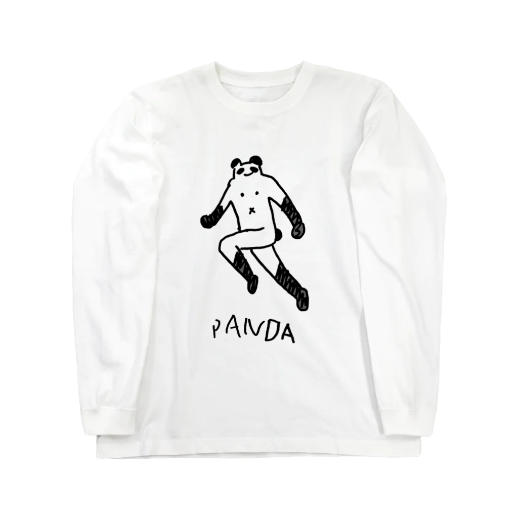 ⭕️我無のPANDA ロングスリーブTシャツ