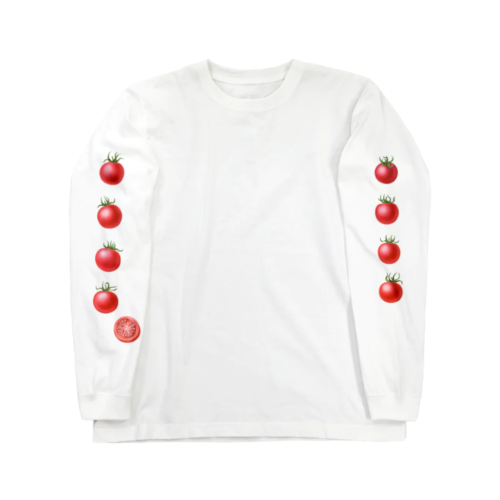 オハデザイン（大橋正の作品）のプチトマト Long Sleeve T-Shirt