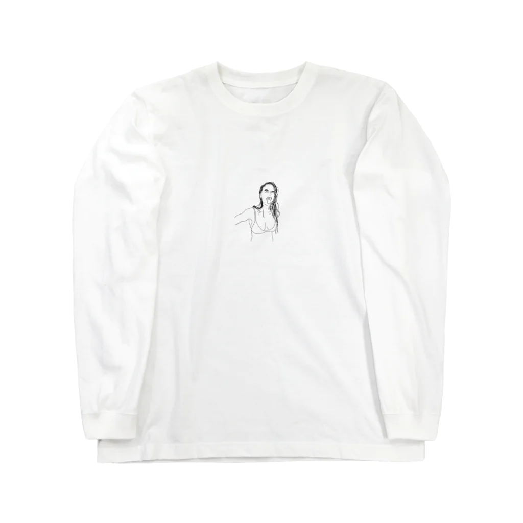 マルエムのガール Long Sleeve T-Shirt