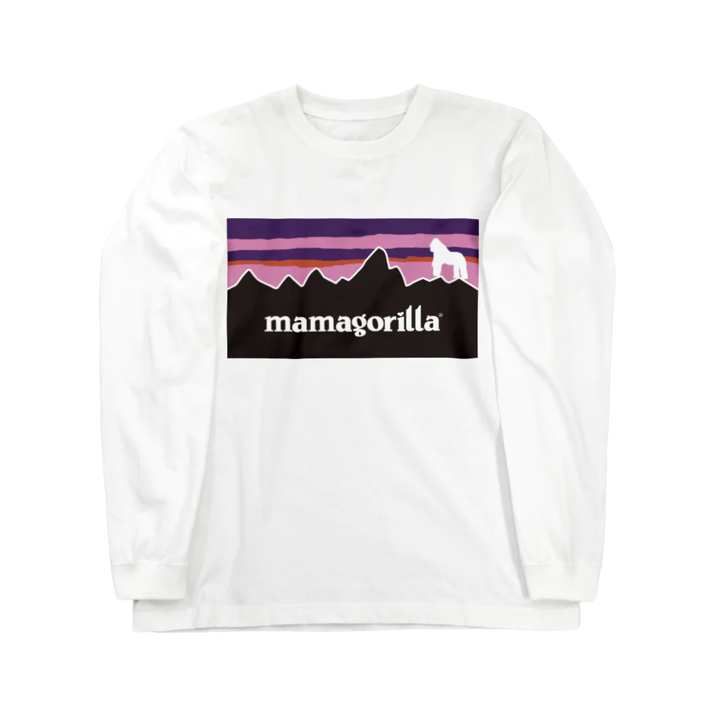 秘密結社ラビットシャドー団のMAMAGORILLA Long Sleeve T-Shirt