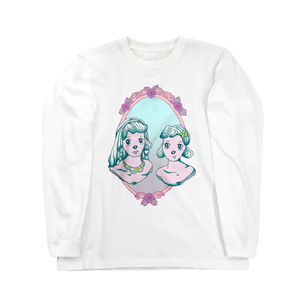 emilyomarraのRococo Pups ロングスリーブTシャツ