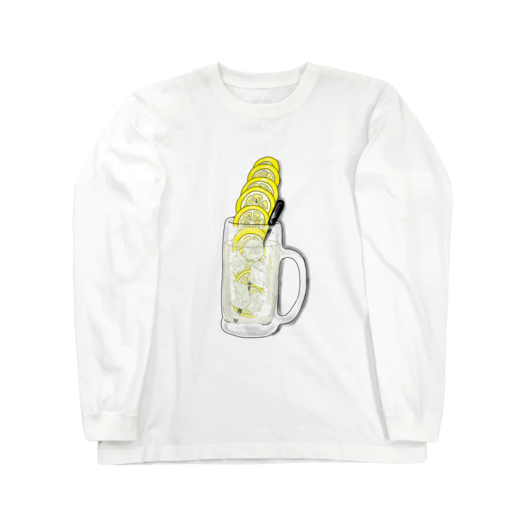 オカド商店のレモンタワー Long Sleeve T-Shirt