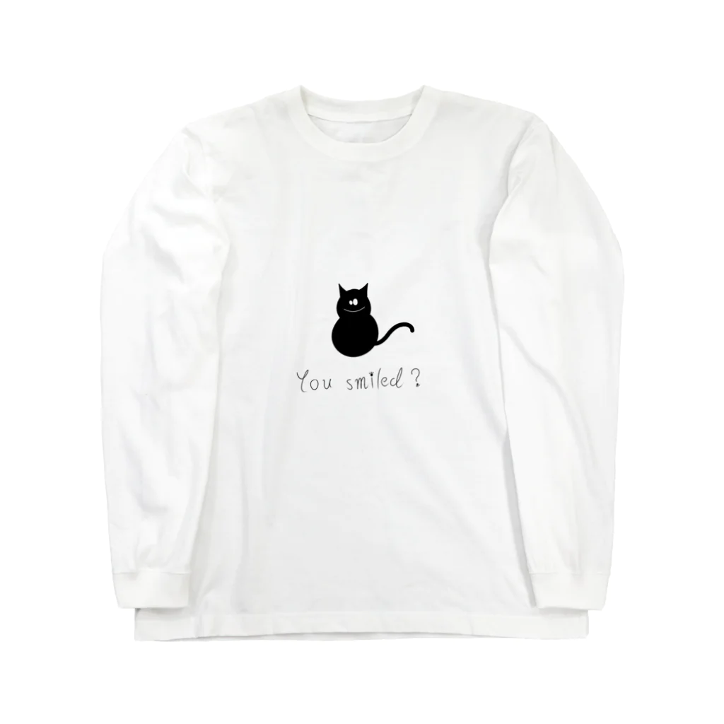 ゴリラのねこ ロングスリーブTシャツ