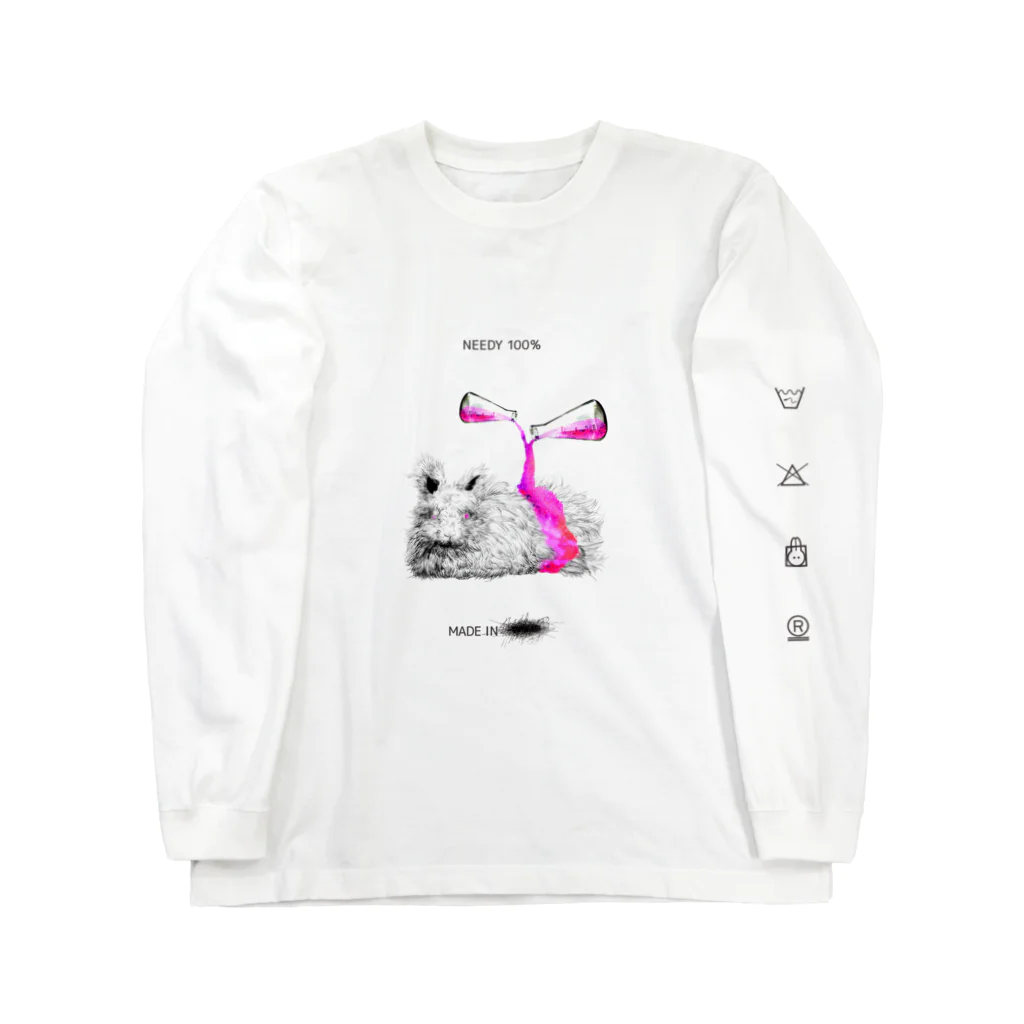 温室【Ａ】の新繊維素材サンプル【R】 Long Sleeve T-Shirt