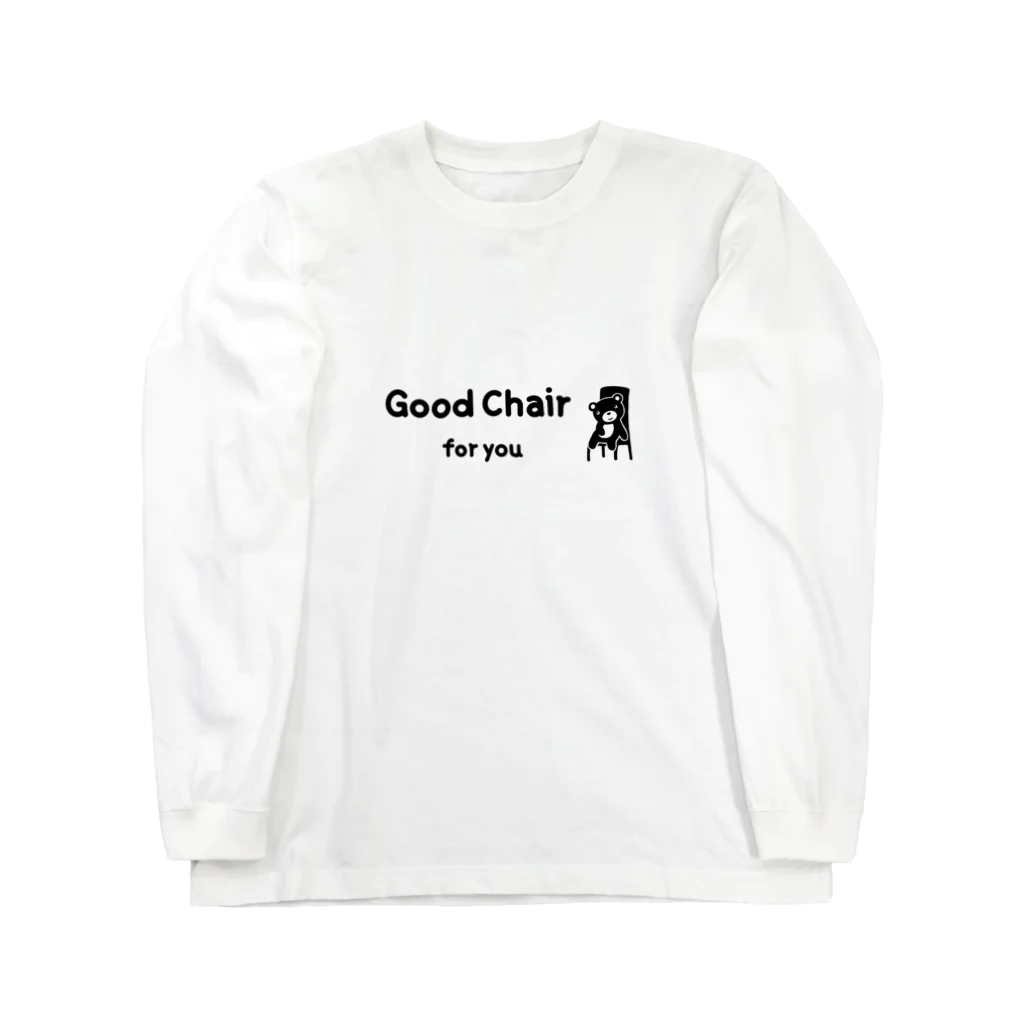  - Studio Opicon Store - のGood chair for you (ライン) ロングスリーブTシャツ