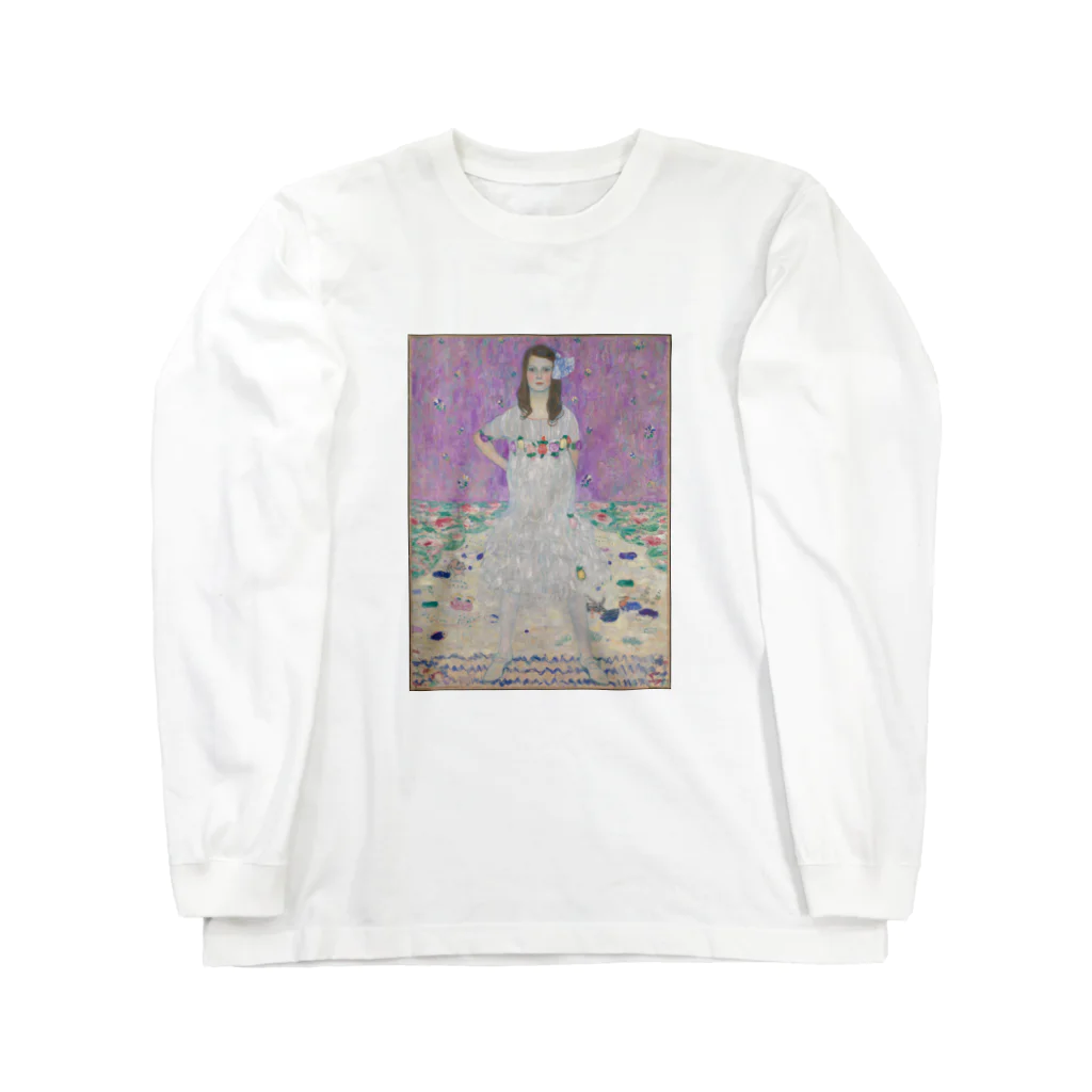 Art Baseのメーダ・プリマヴェージ / グスタフ・クリムト(Mäda Primavesi 1903–2000） Long Sleeve T-Shirt