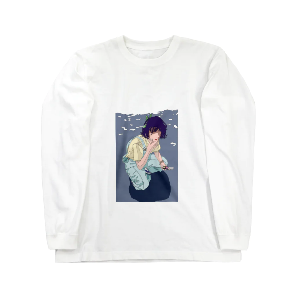 アタエル絵の女 Long Sleeve T-Shirt