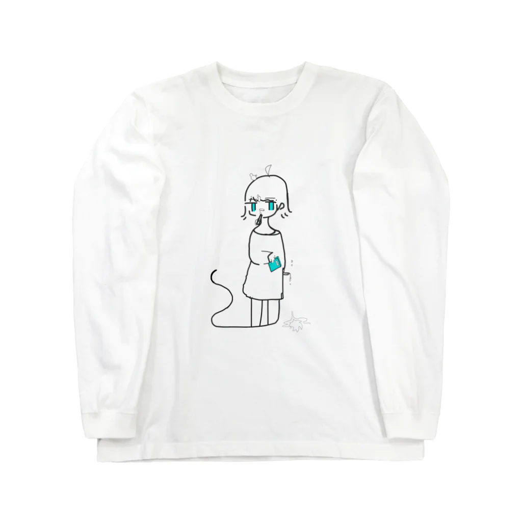 MoFのしずむ アオ Long Sleeve T-Shirt