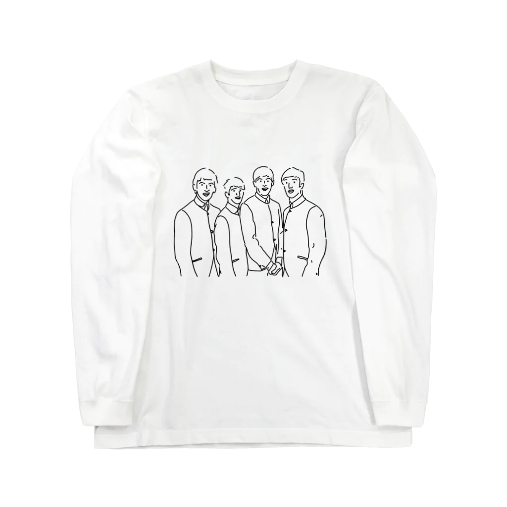 okazimaのボーイズ Long Sleeve T-Shirt