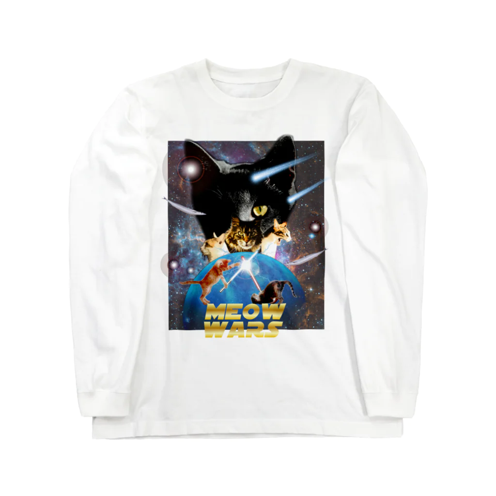 MEOW GALAXYのMEOW WARS ロングスリーブTシャツ