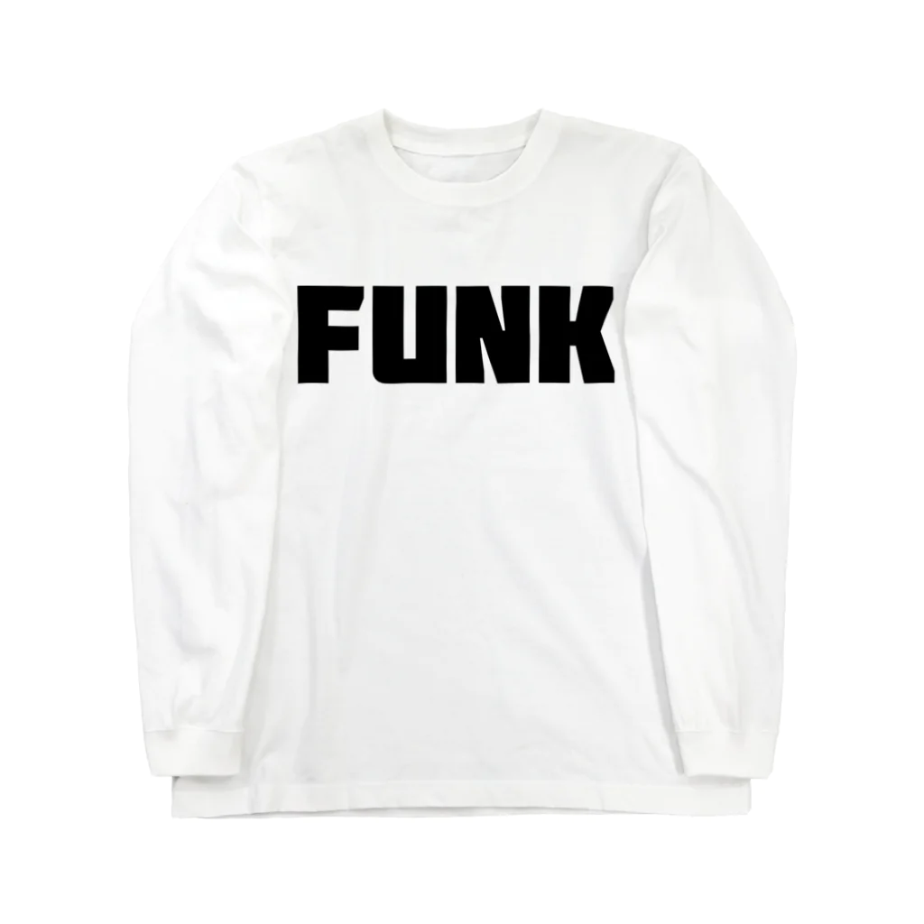 AliviostaのFunk ファンク シンプルBIGロゴ ストリートファッション ロングスリーブTシャツ