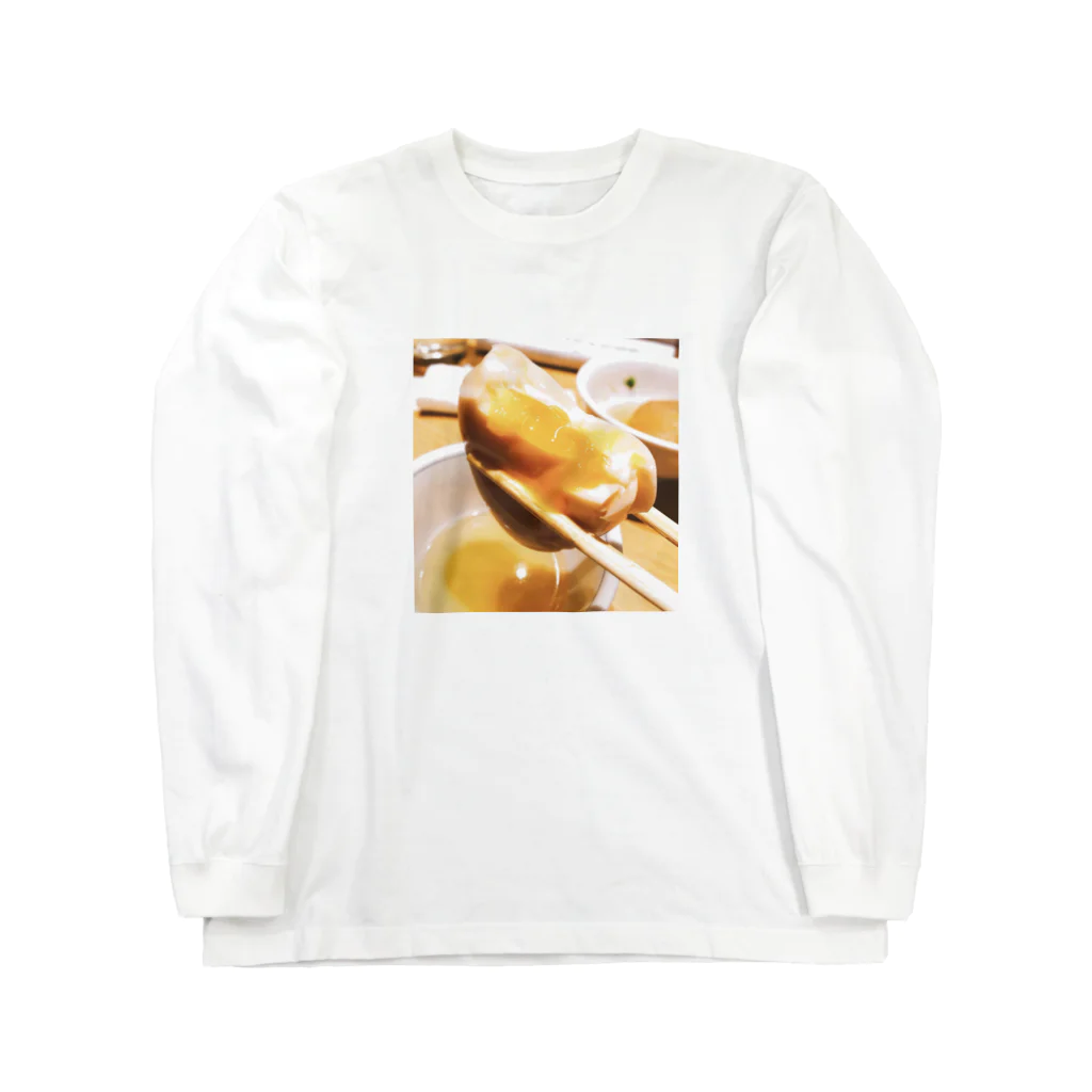 lemon_sourの半熟たまご ロングスリーブTシャツ