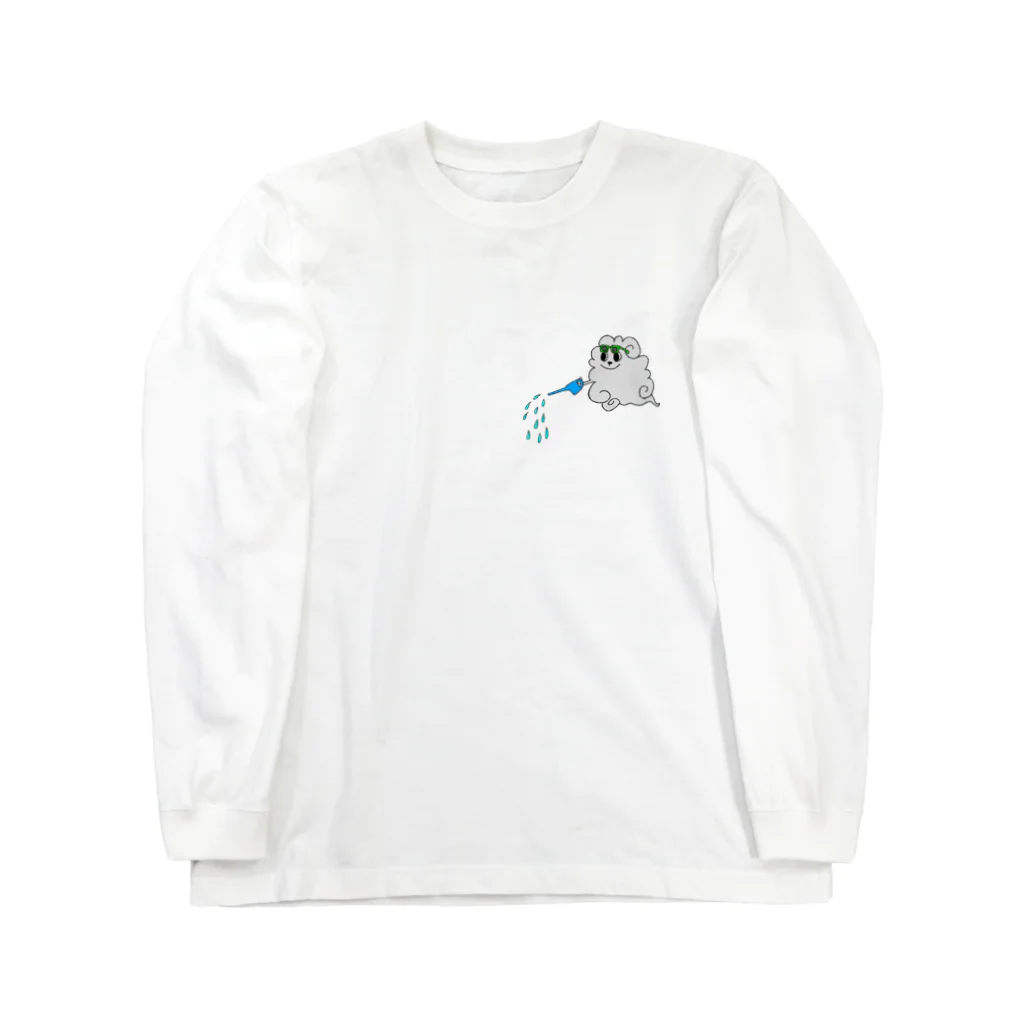 雲屋の雨降り雲の助 Long Sleeve T-Shirt