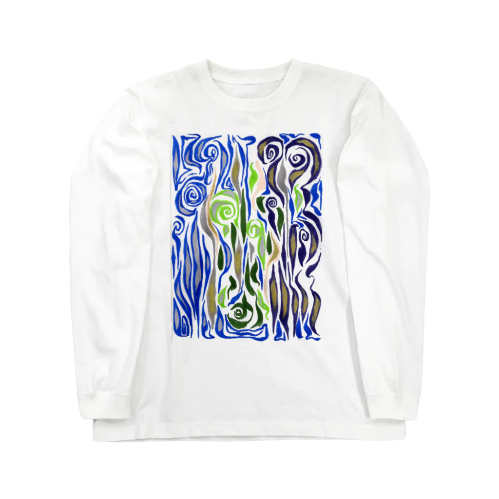 Yo+Ichiro.Universe.ArtのCommunication NetWorker Long Sleeve T-Shirt