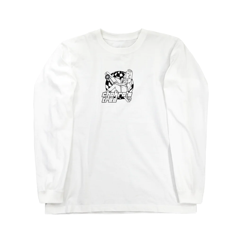 chakras_treeの90's  pop Long Sleeve T-Shirt