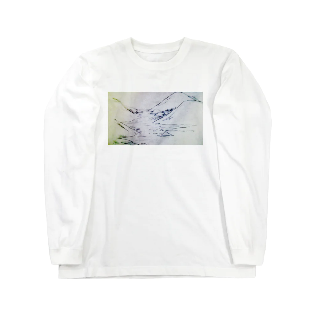 hentouの山と川 Long Sleeve T-Shirt