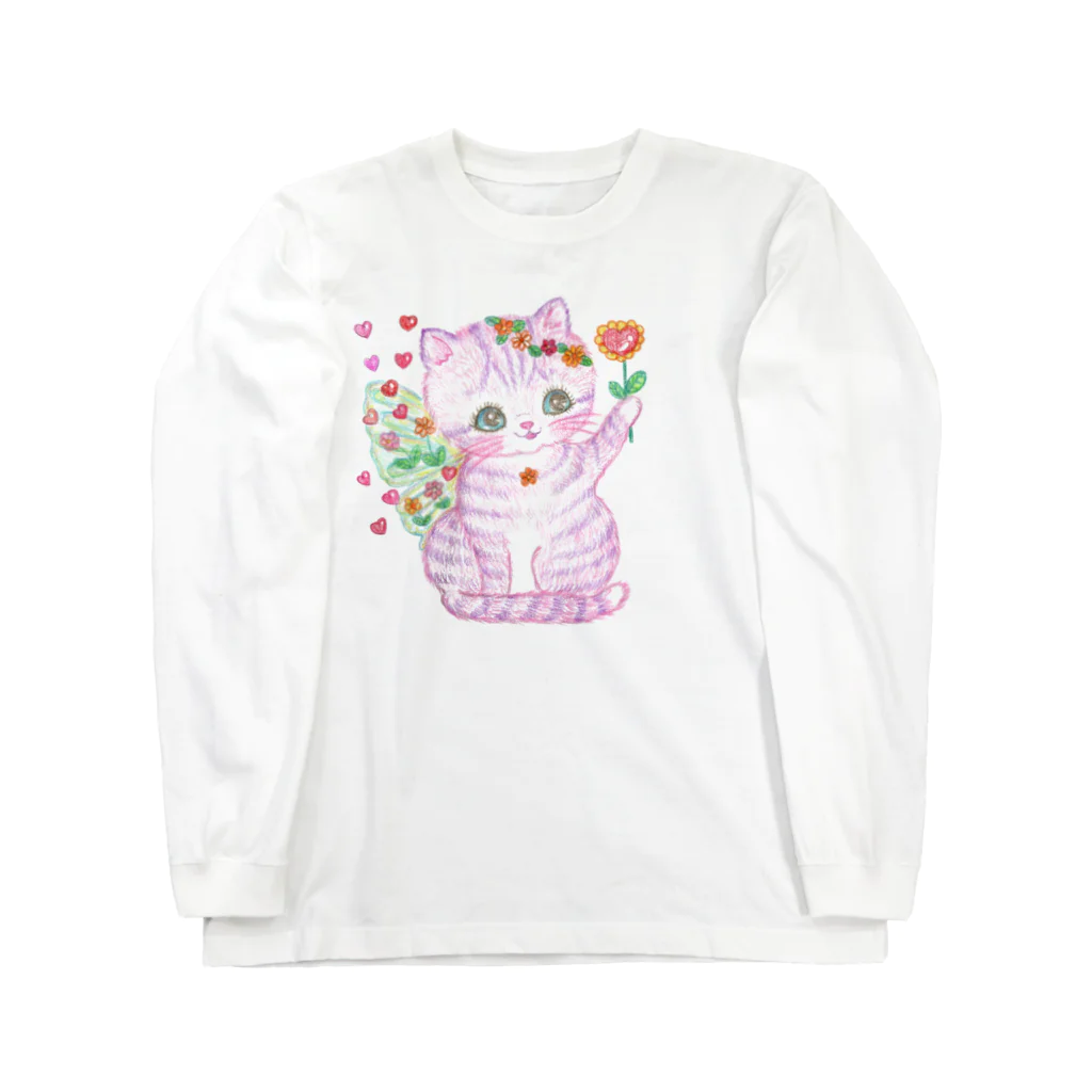 メルティカポエミュウのにゃるる Long Sleeve T-Shirt