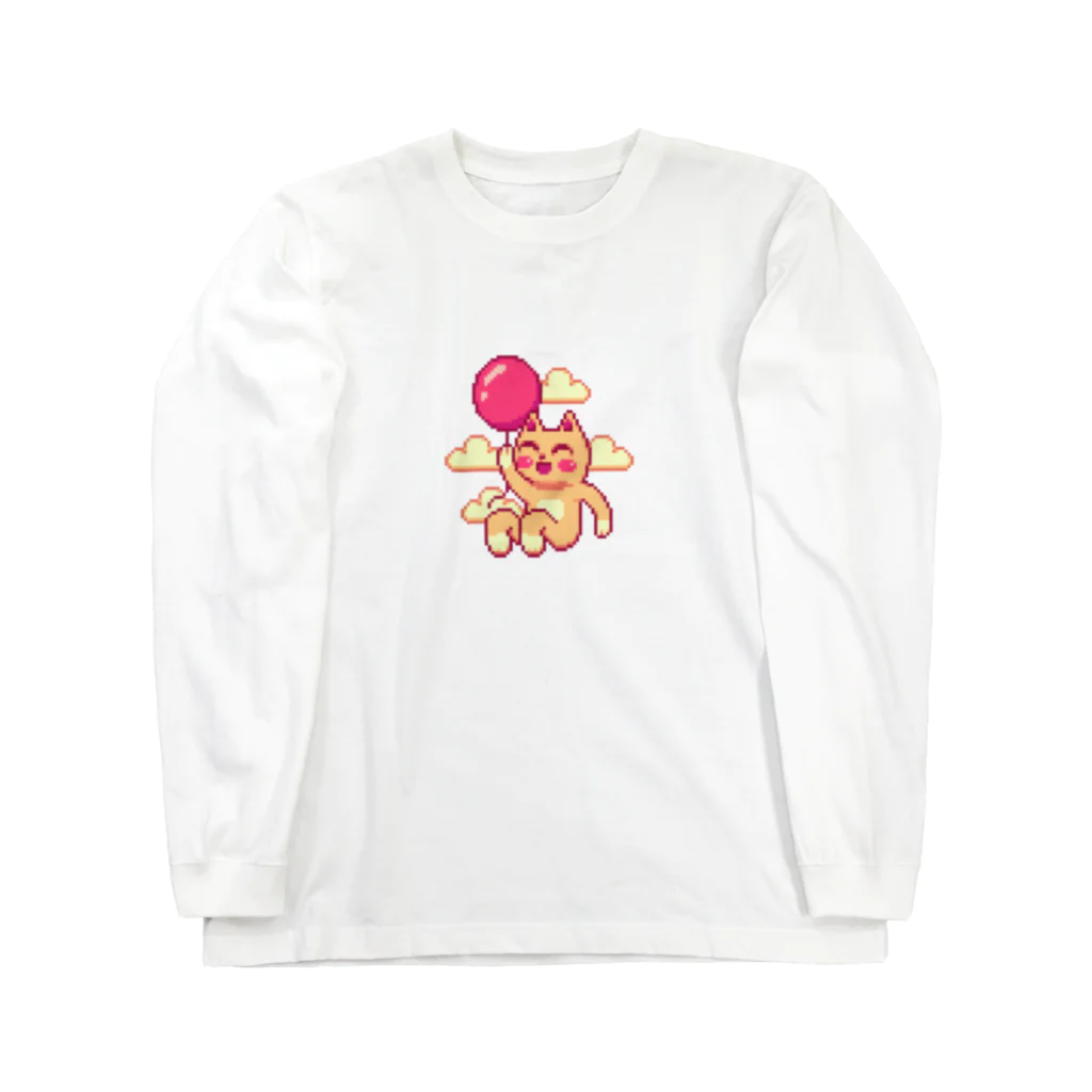 notteの浮遊するネコ Long Sleeve T-Shirt