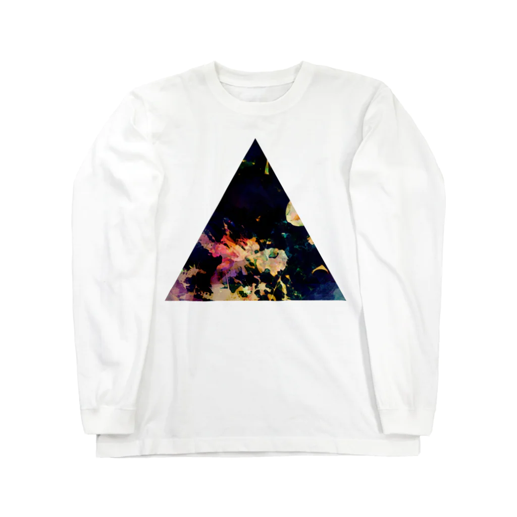 【三角形の穴】の▲5【三角形の穴】  Long Sleeve T-Shirt