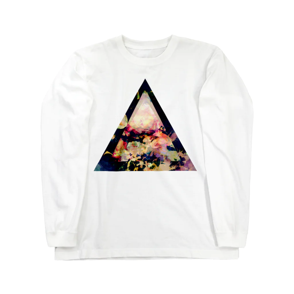 【三角形の穴】の▲5-2【三角形の穴】  Long Sleeve T-Shirt