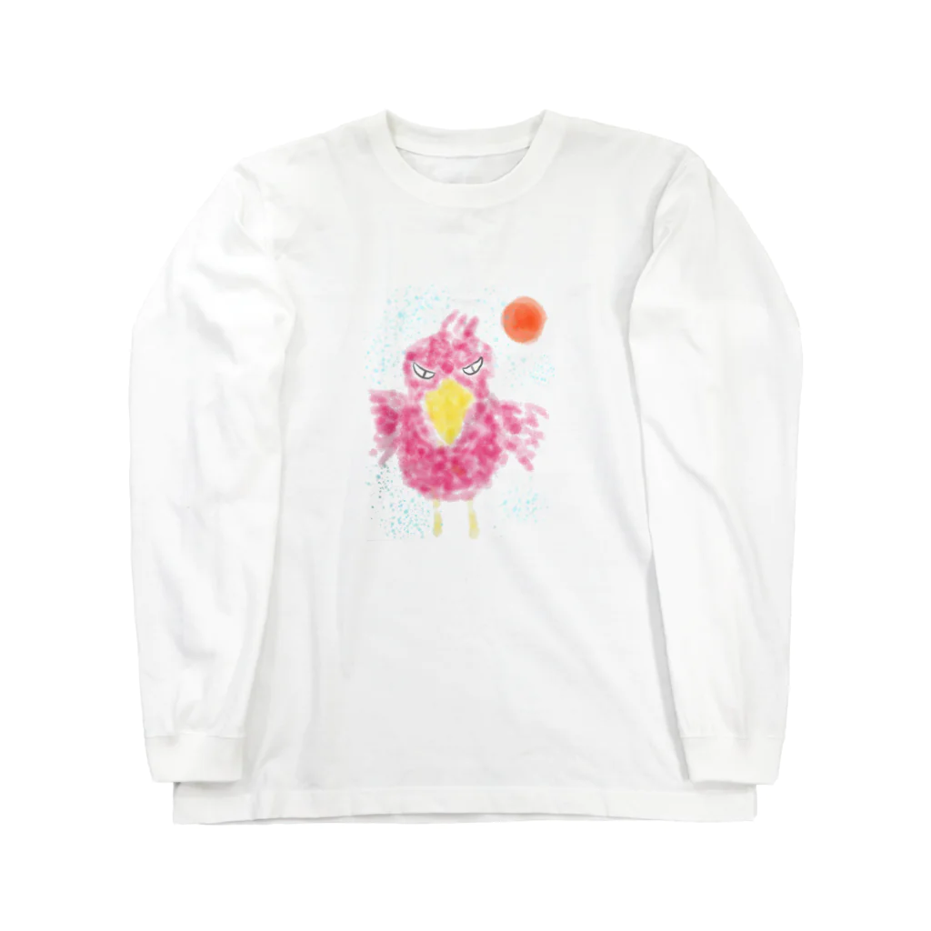 manamanawaruのアカびろこう Long Sleeve T-Shirt