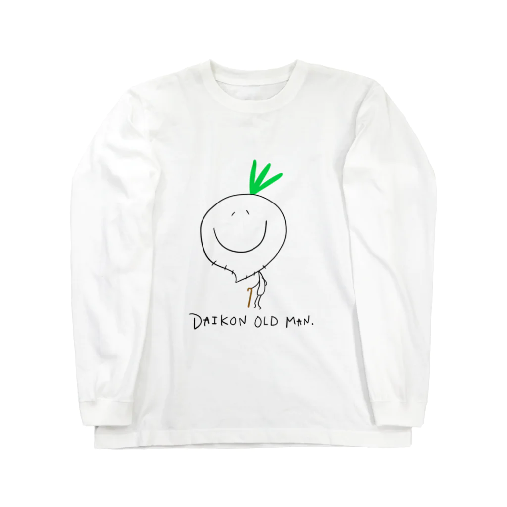 SHIMSHIMPANのだいこんじじぃ Long Sleeve T-Shirt