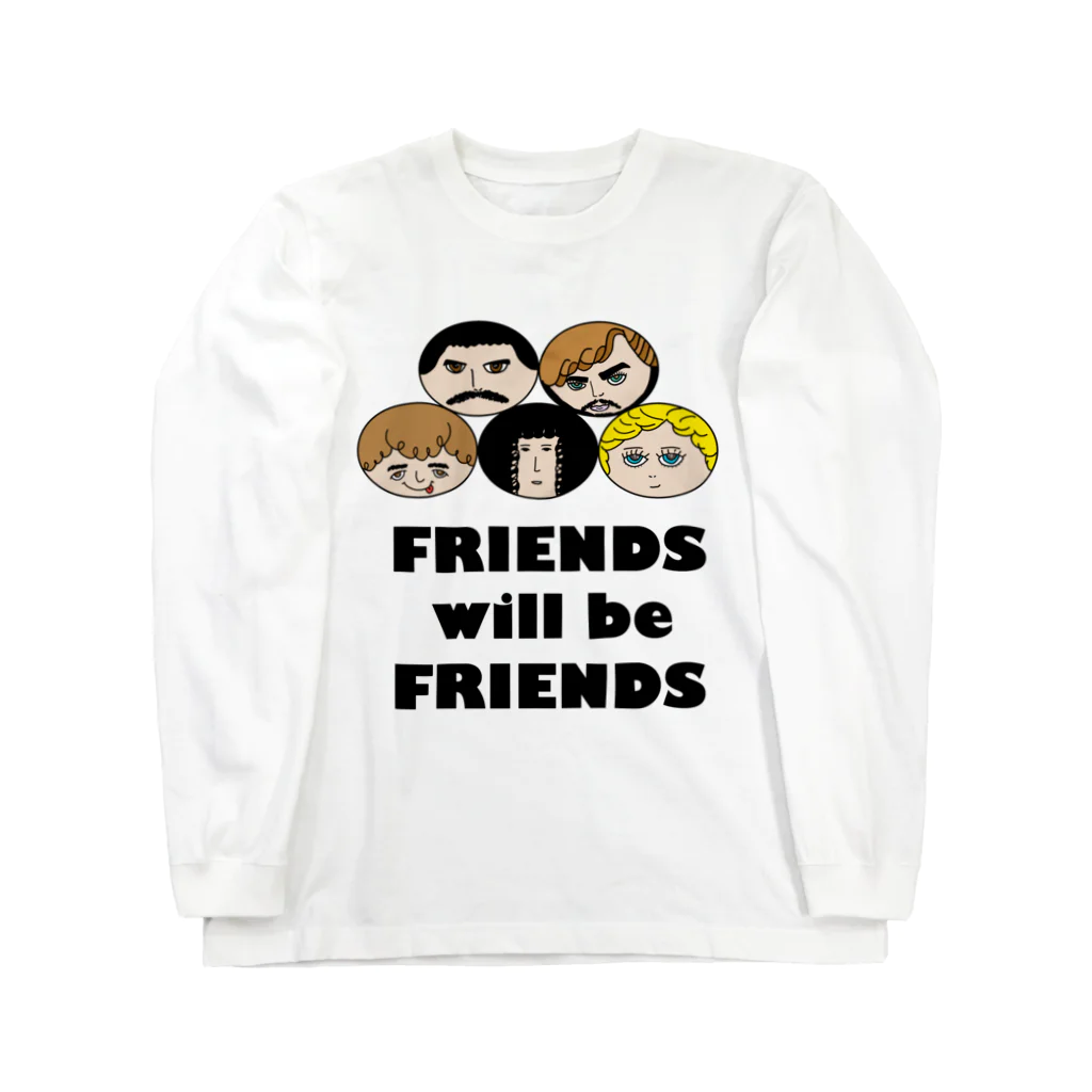 Cat 'n' Roll のFriends will be Friends ロングスリーブTシャツ