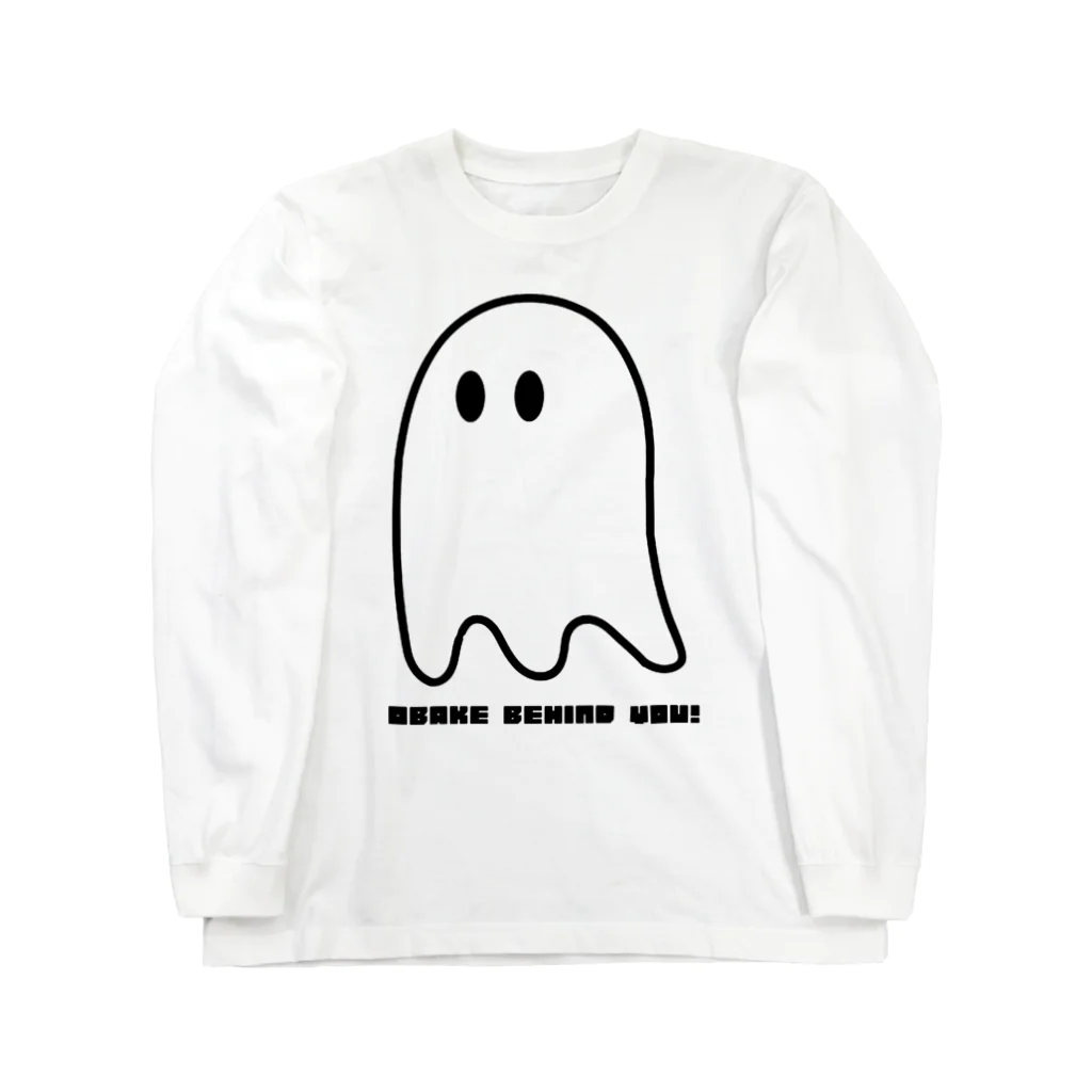 MymmyのOBAKE BEHIND YOU ロングスリーブTシャツ