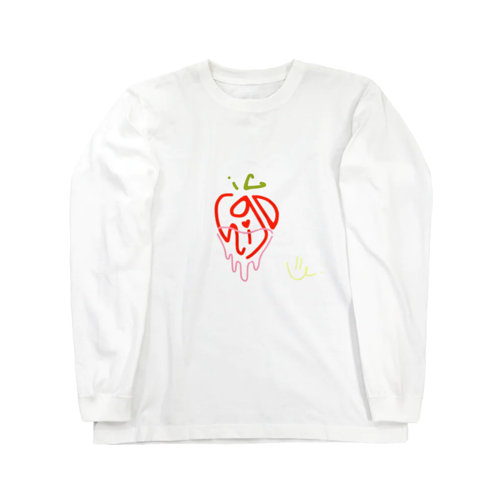 poponnuのichigo Long Sleeve T-Shirt