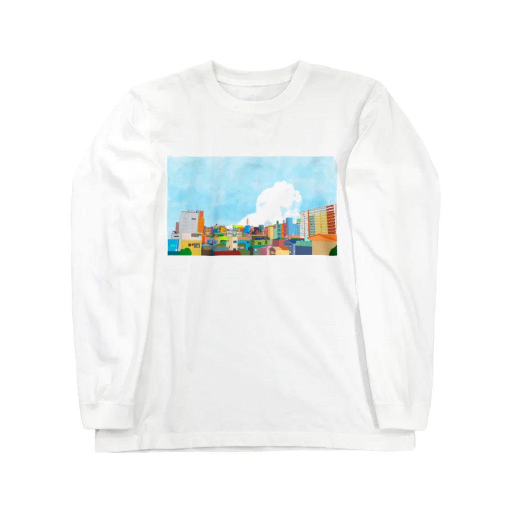 にゃーこのまち Long Sleeve T-Shirt