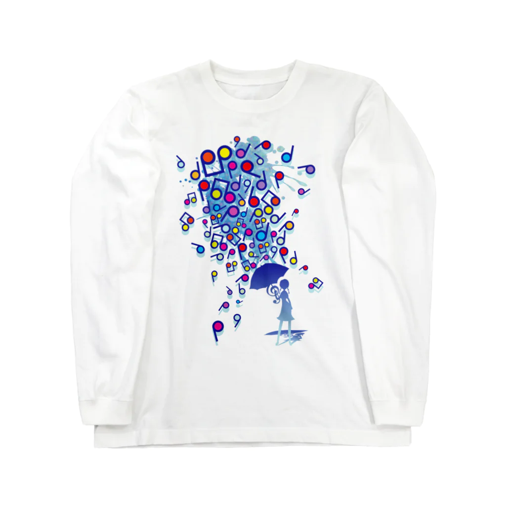 AURA_HYSTERICAのSingin' in the Rain Long Sleeve T-Shirt